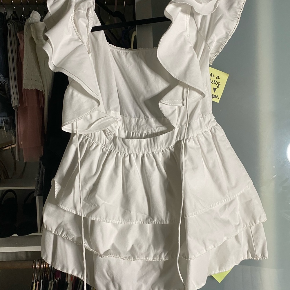 White summer dress